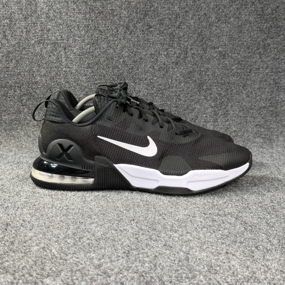 Nike Air Max Alpha Trainer 5 Cross Training Shoes Men's 15 Black White Athletic